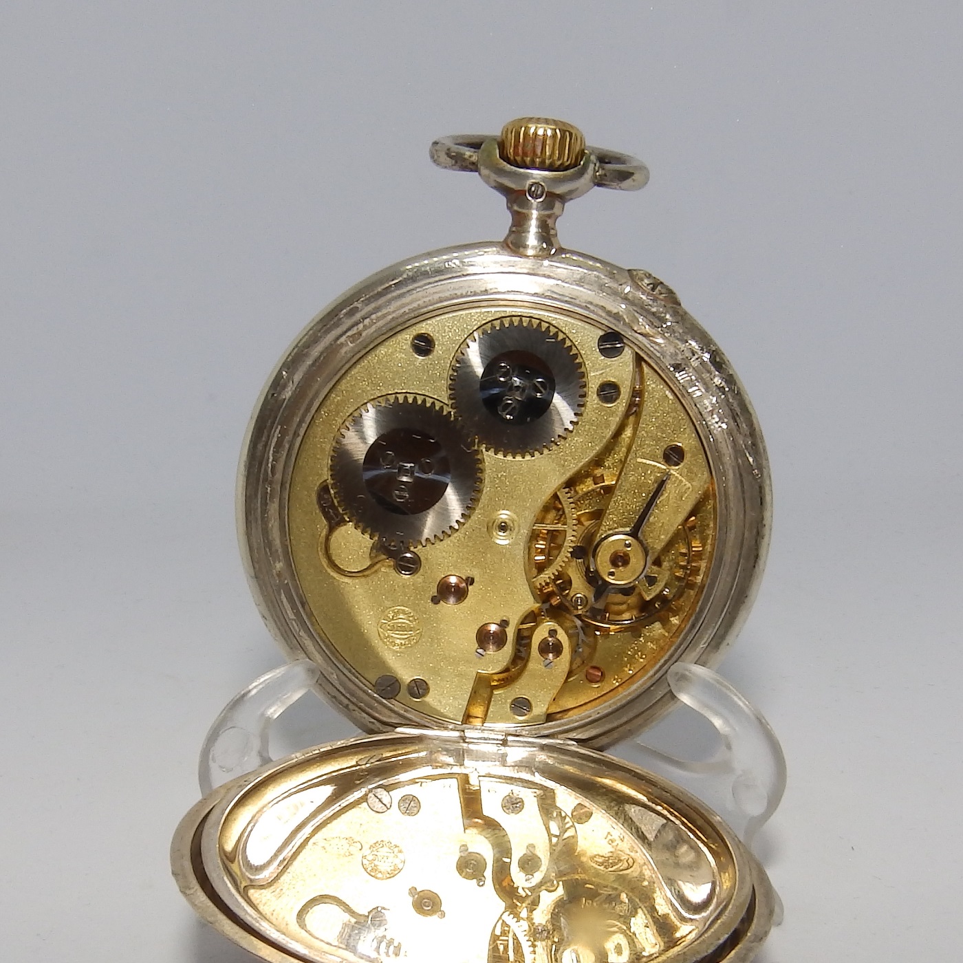 IWC (International Watch Company). Reloj de Bolsillo, Lepine y remontoir. Suiza, año 1907. IWC (International Watch Company). Reloj de Bolsillo, Lepine y remontoir. Suiza, año 1907.