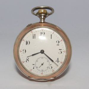 IWC (International Watch Company). Reloj de Bolsillo, Lepine y remontoir. Suiza, año 1907.
