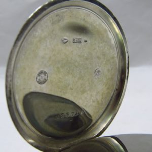 (IWC) International Watch Company. Reloj de Bolsillo, lepine y remontoir. Suiza, Año 1907.