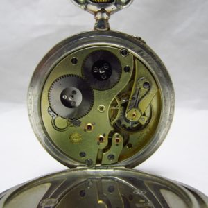 (IWC) International Watch Company. Reloj de Bolsillo, lepine y remontoir. Suiza, Año 1907.