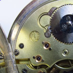 (IWC) International Watch Company. Reloj de Bolsillo, lepine y remontoir. Suiza, Año 1907.