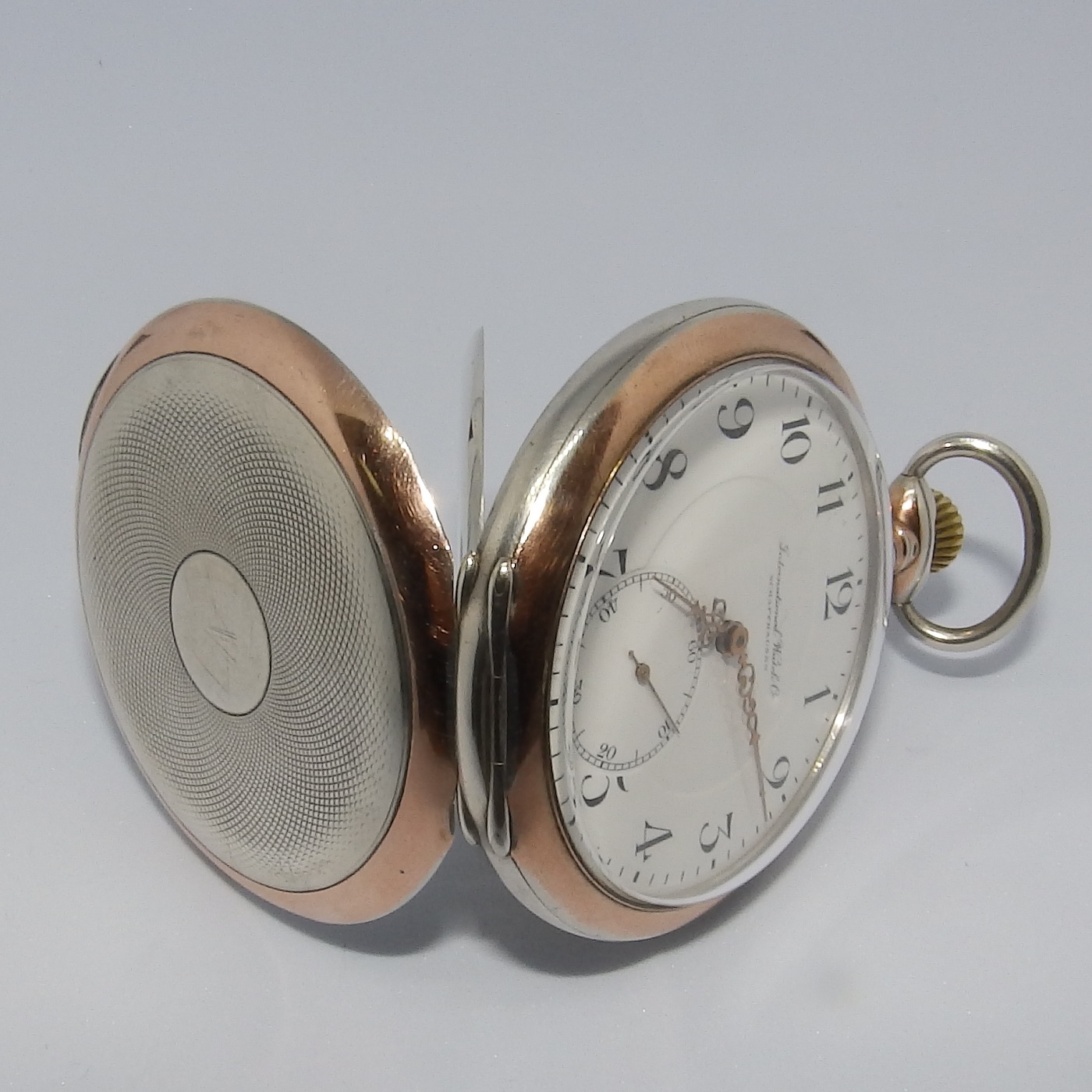 IWC (International Watch Company). Reloj de Bolsillo, Lepine y remontoir. Suiza, año 1917. IWC (International Watch Company). Reloj de Bolsillo, Lepine y remontoir. Suiza, año 1917.