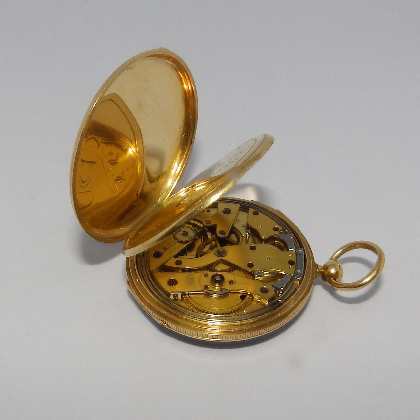 J. F´s Bautte & Cíe. (Baillie, pág. 19)Reloj de Bolsillo para caballero, lepine de Repetición. Suiza, ca. 1800