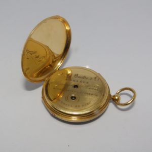 J. F´s Bautte & Cíe. (Baillie, pág. 19)Reloj de Bolsillo para caballero, lepine de Repetición. Suiza, ca. 1800