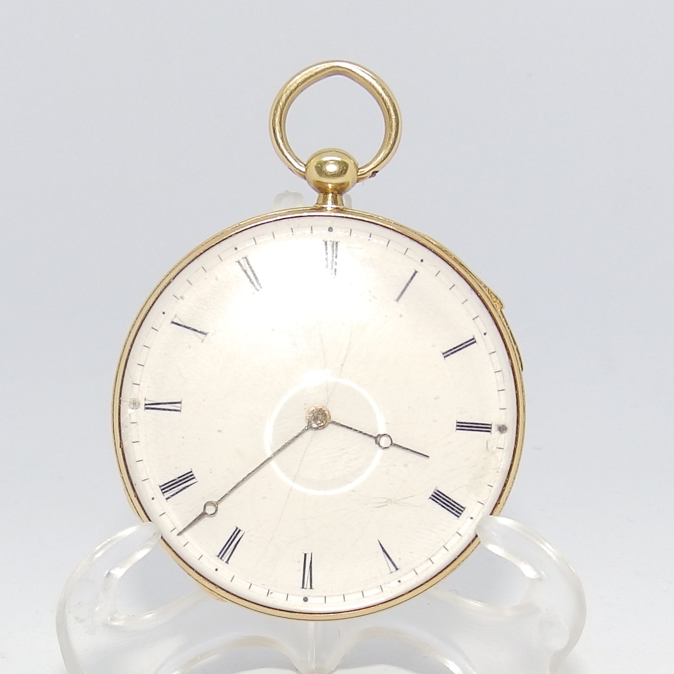 J. F´s Bautte & Cíe. (Baillie, pág. 19)Reloj de Bolsillo para caballero, lepine de Repetición. Suiza, ca. 1800