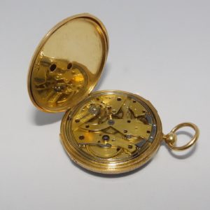 J. F´s Bautte & Cíe. (Baillie, pág. 19)Reloj de Bolsillo para caballero, lepine de Repetición. Suiza, ca. 1800