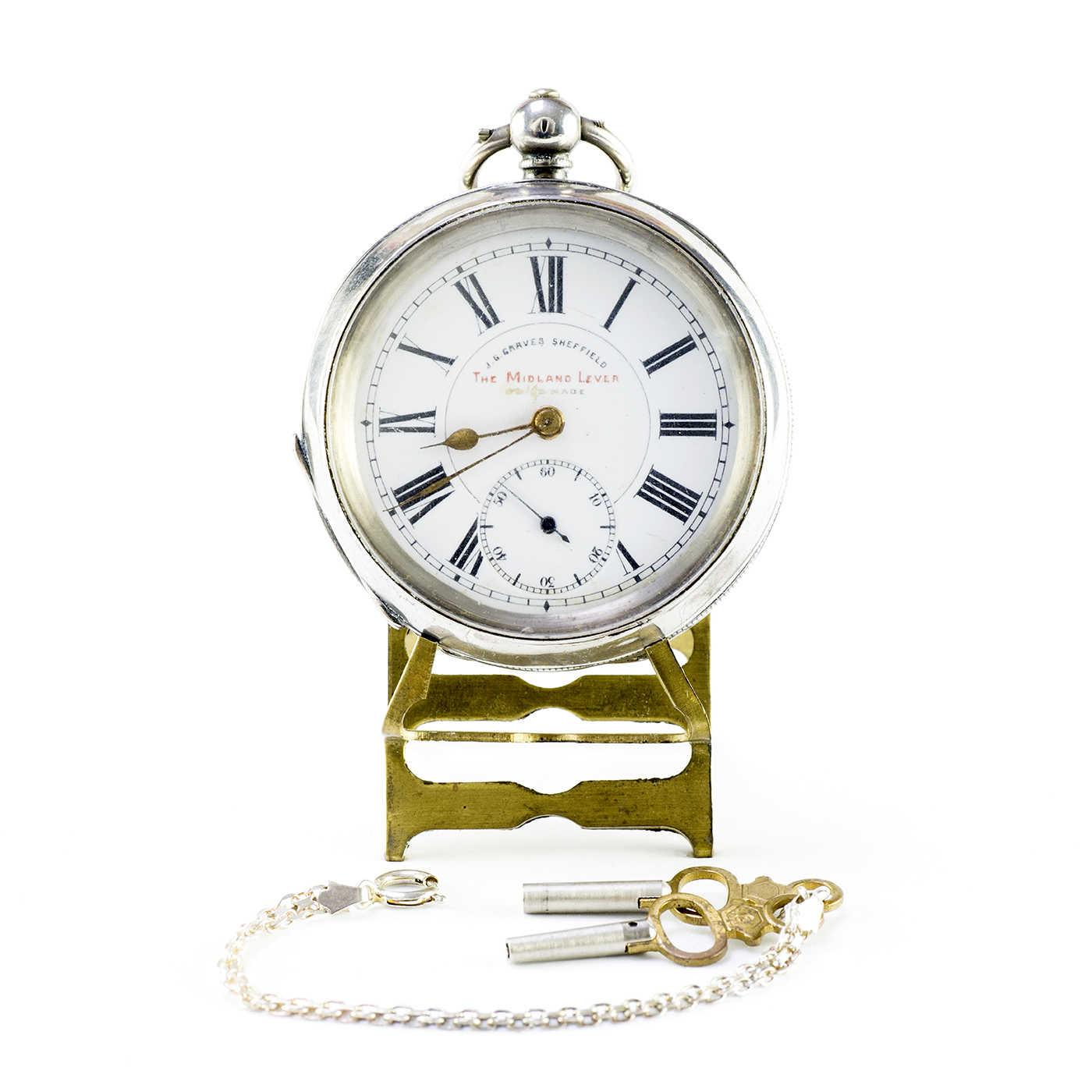 J.G. GRAVES. Reloj de bolsillo, lepine.Sheffield, 1906 J.G. GRAVES. Reloj de bolsillo, lepine.Sheffield, 1906