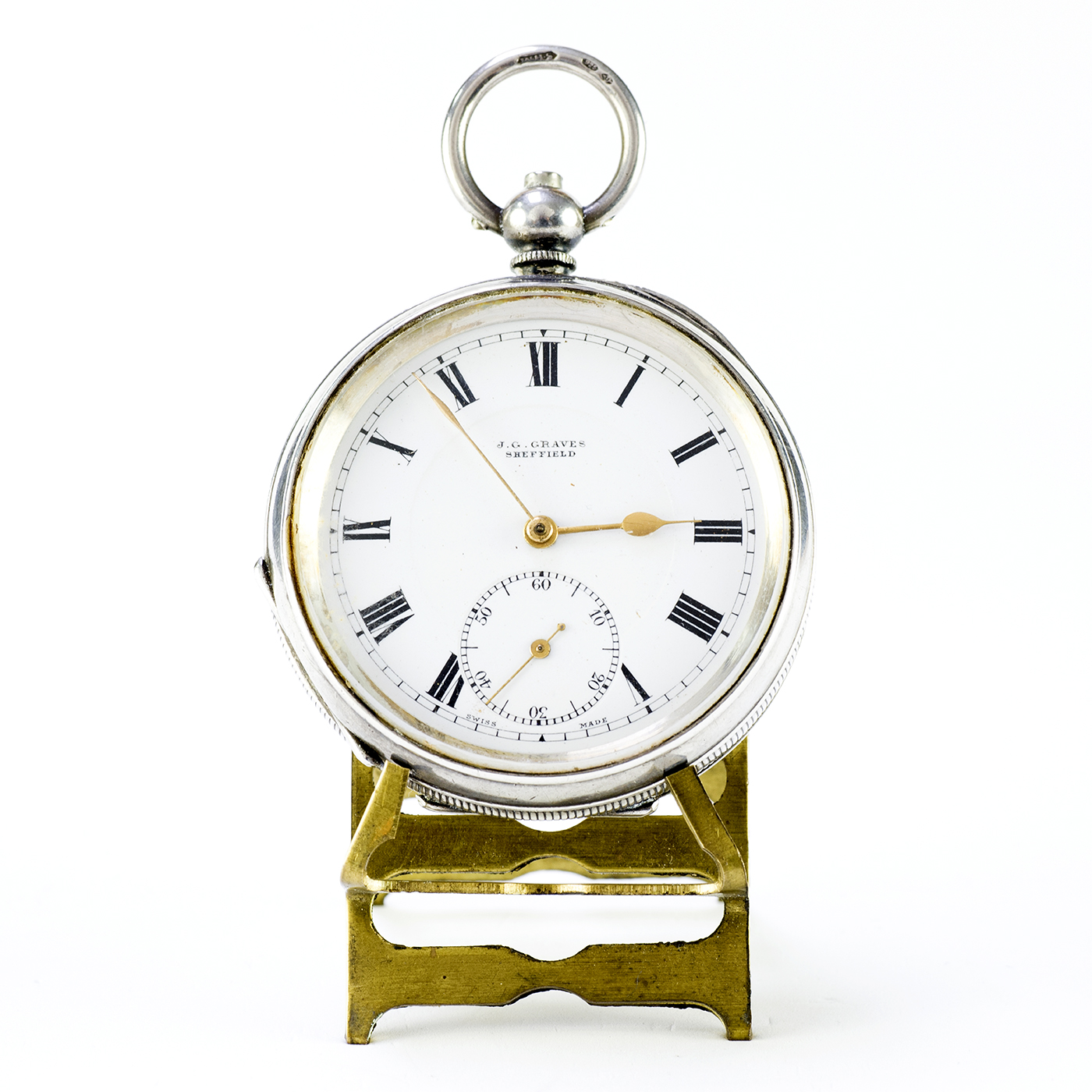 J.G. GRAVES (Sheffield). Reloj de bolsillo, lepine. England, 19th.