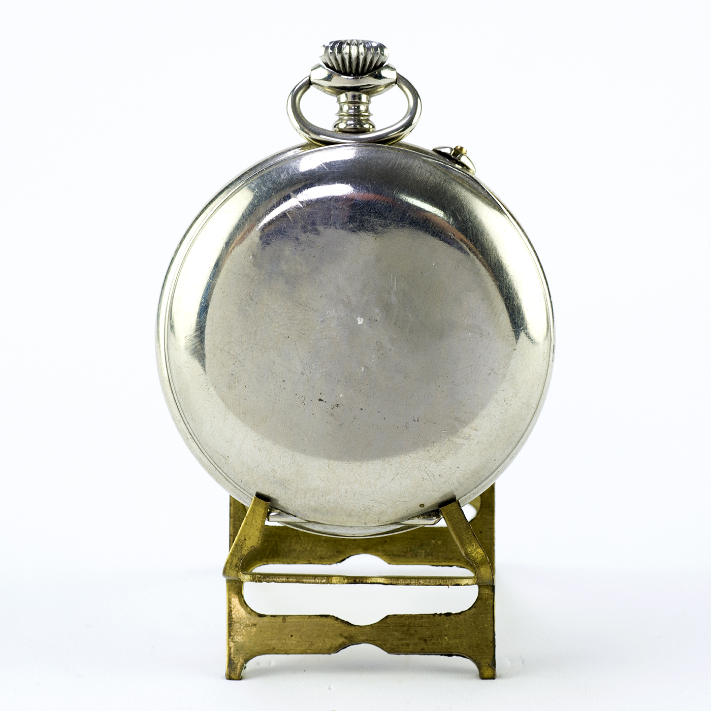 J.H. HASLER & FILS. Reloj de Bolsillo, lepine y remontoir. Triple calendario y fase lunar. Suiza, ca. 1890. J.H. HASLER & FILS. Reloj de Bolsillo, lepine y remontoir. Triple calendario y fase lunar. Suiza, ca. 1890.