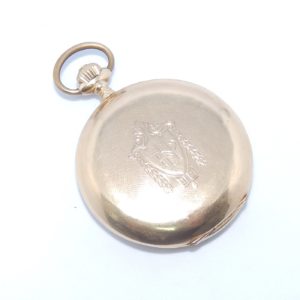 J. Roth & Cíe. (Solothurn, Suiza). Reloj de Bolsillo para caballero, saboneta y remontoir. Ca. 1890.