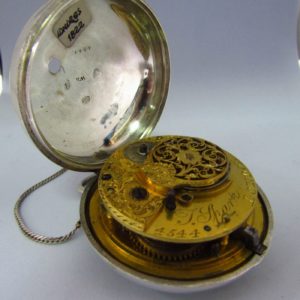 J. Spark , Londres, 1822. Reloj de Bolsillo lepine, Verge Fuseé (Catalino).