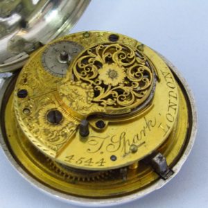 J. Spark , Londres, 1822. Reloj de Bolsillo lepine, Verge Fuseé (Catalino).