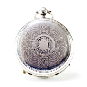 J. STONE (Leeds). Reloj Inglés de Bolsillo, Lepine, Half Fusee (Semicatalino). Chester, 1909.