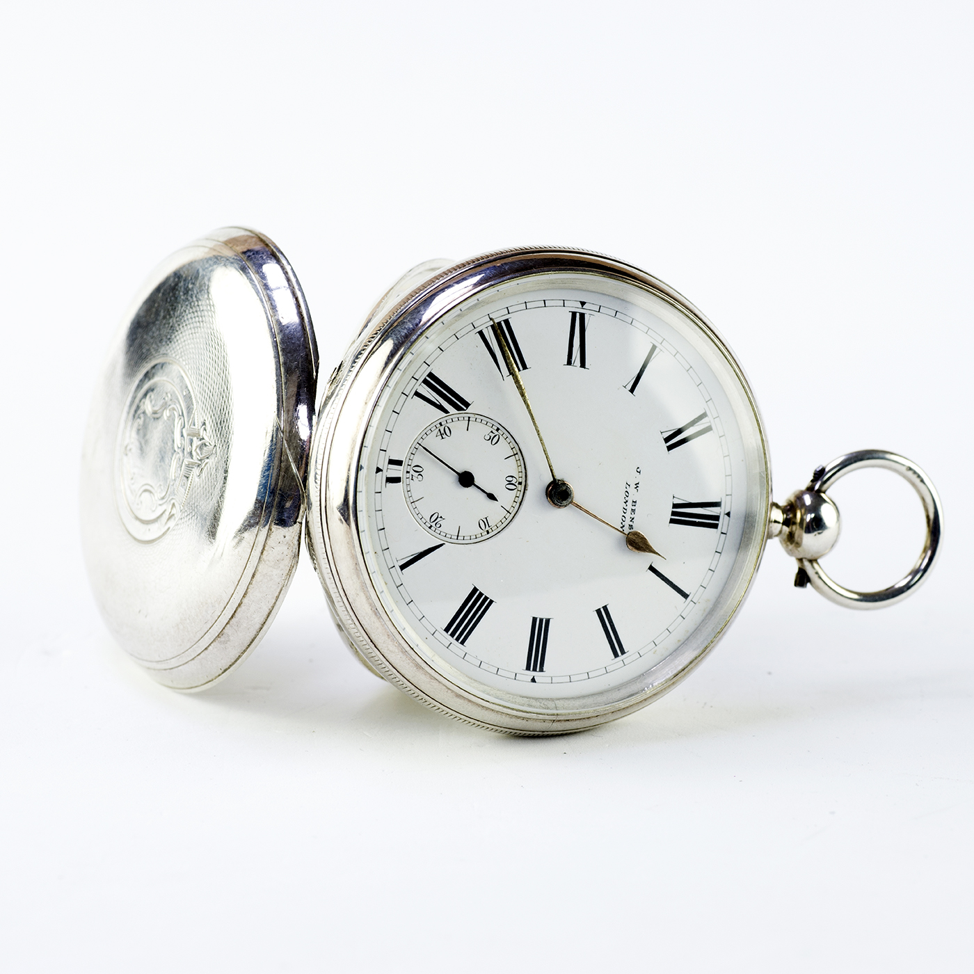 J.W. BENSON (Londres). Reloj de bolsillo, lepine. Londres, 1885. J.W. BENSON (Londres). Reloj de bolsillo, lepine. Londres, 1885.