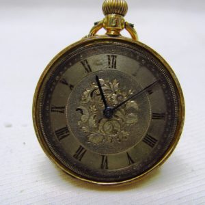 J.W. BENSON. Reloj de colgar, lepine y remontoir. Londres, ca. 1900.