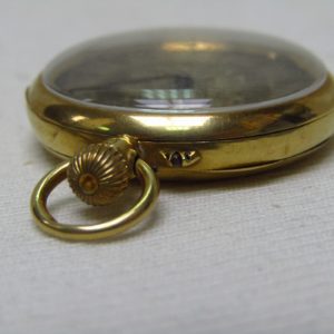 J.W. BENSON. Reloj de colgar, lepine y remontoir. Londres, ca. 1900.