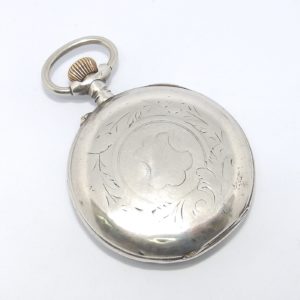 JAE (Suiza). Reloj Magnum de Bolsillo Erótico, Automatón, Lepine y remontoir. Ca. 1900