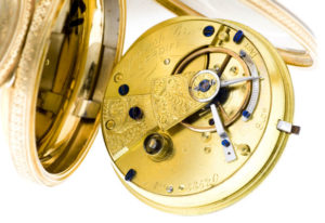 Jainsh Brothers (Cardiff). Reloj de Bolsillo, Lepine, Half Fusee (semicatalino). Londres, 1885.