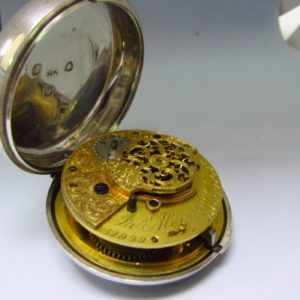 Jas. ALEXANDER (Londres, 1830). Reloj de Bolsillo Lepine, Verge Fusee (Catalino).