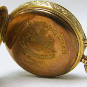JOHN BENNETT (Londres). Reloj de Colgar, lepine. Ca. 1900