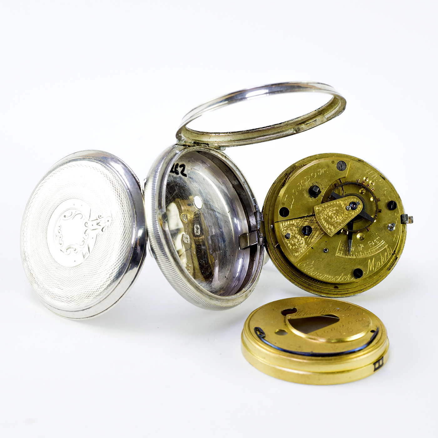 JOHN FORREST (London). Reloj de bolsillo, lepine, Half Fusee. Chester, 1898. JOHN FORREST (London). Reloj de bolsillo, lepine, Half Fusee. Chester, 1898.