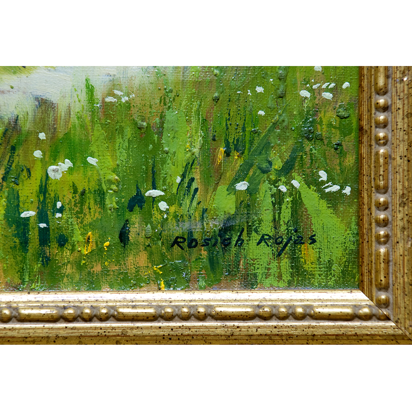 JORDI ROSICH ROJAS. Óleo sobre lienzo. "Paisaje rural". JORDI ROSICH ROJAS. Óleo sobre lienzo. "Paisaje rural".
