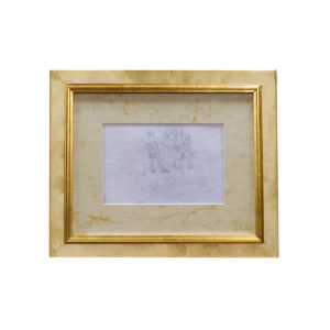 José Denis Belgrano (Málaga, 1844-1917). Dibujos a Lápiz, doble cara. Siglo XIX.