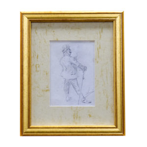 José Denis Belgrano (Málaga, 1844-1917). Dibujos a Lápiz, doble cara. Siglo XIX.