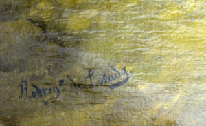 JOSÉ Mª RODRÍGUEZ DE LOSADA. Óleo sobre lienzo. “Magdalena”