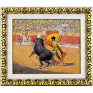 JOSÉ Mª TUSER VÁZQUEZ. Óleo sobre tablet.