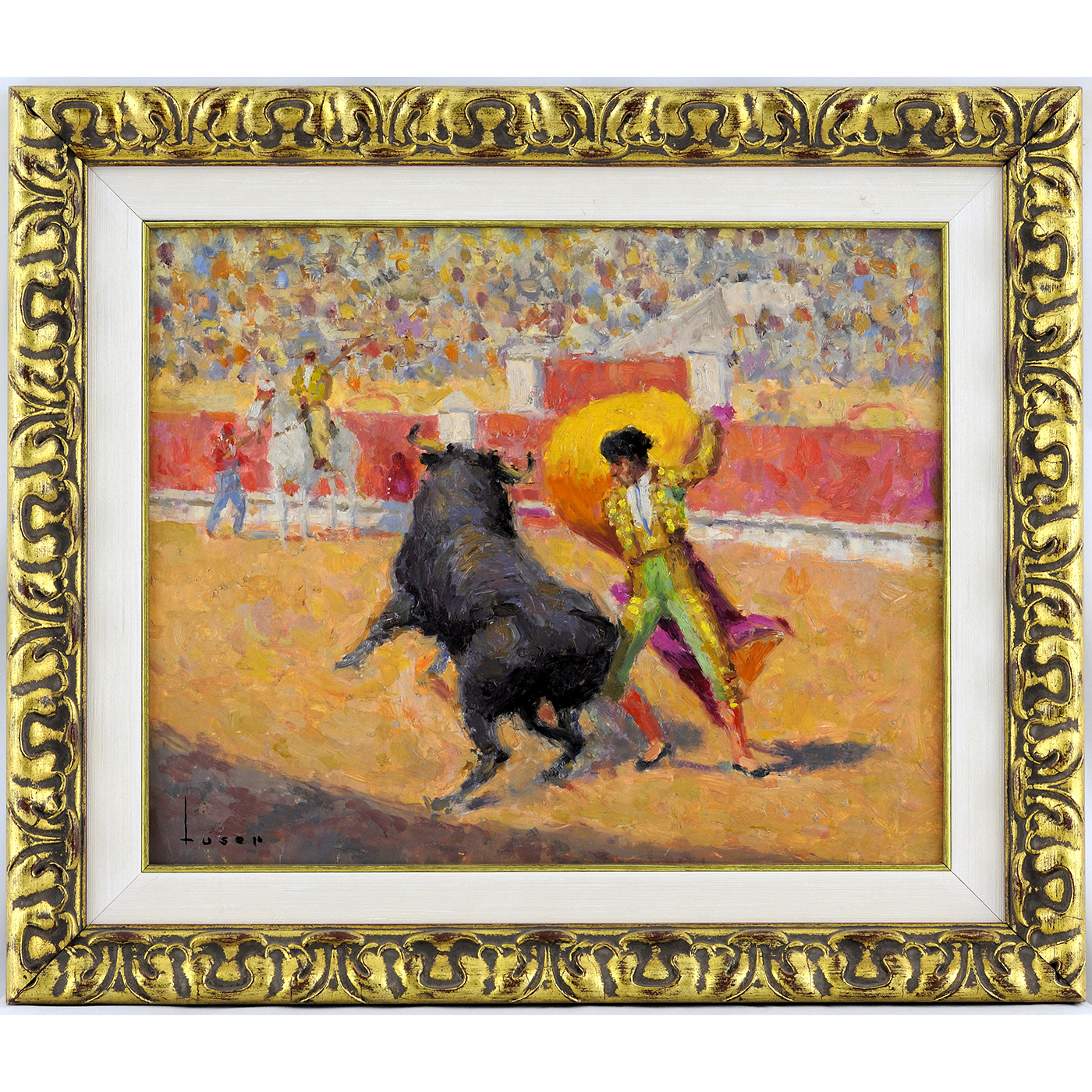 JOSÉ Mª TUSER VÁZQUEZ. Óleo sobre tablet.