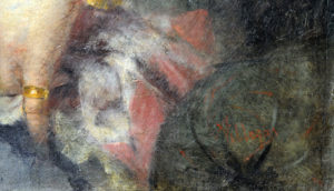 JOSÉ VILLEGAS CORDERO. Óleo sobre lienzo. ""Manola"