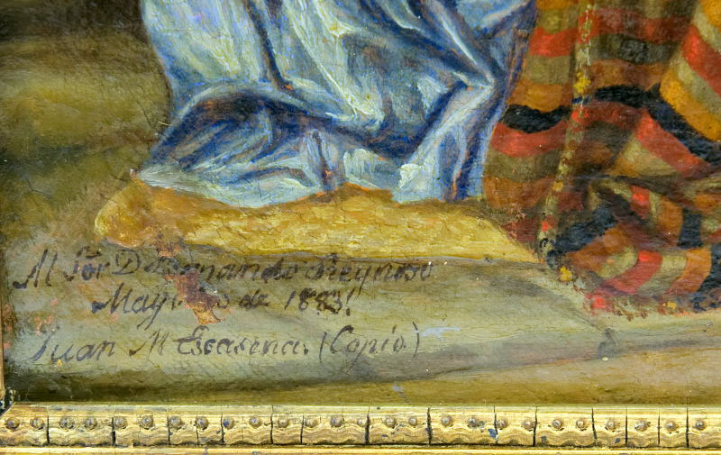 JUAN M. ESCASENA. Siglo XIX. Óleo sobre lienzo. ""Escena Costumbrista" JUAN M. ESCASENA. Siglo XIX. Óleo sobre lienzo. ""Escena Costumbrista"