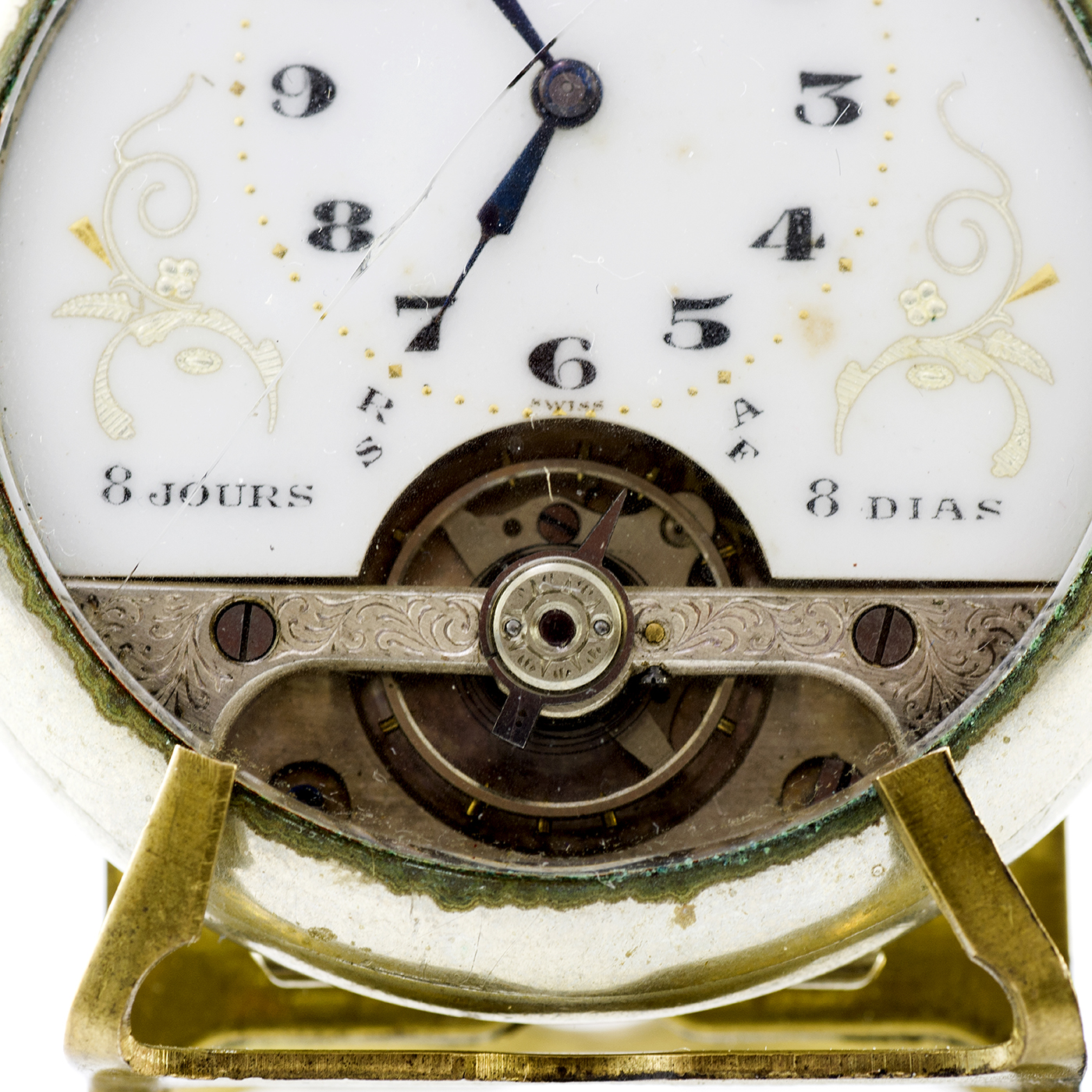 JUBIDOS (Licencia Hebdomas). Reloj de Bolsillo, Lepine, remontoir, Ocho días Cuerda. Suiza, ca. 1900 JUBIDOS (Licencia Hebdomas). Reloj de Bolsillo, Lepine, remontoir, Ocho días Cuerda. Suiza, ca. 1900