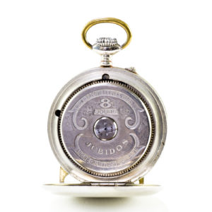 JUBIDOS (Licencia Hebdomas). Reloj de Bolsillo, Lepine, remontoir, Ocho días Cuerda. Suiza, ca. 1900