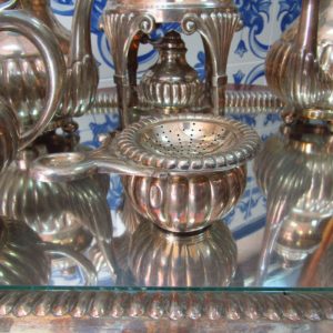 Juego de Café en plata. España. Siglo XX.