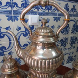 Juego de Café en plata. España. Siglo XX.