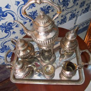 Juego de Café en plata. España. Siglo XX.