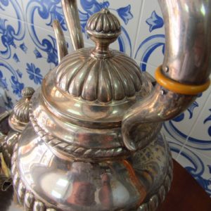 Juego de Café en plata. España. Siglo XX.