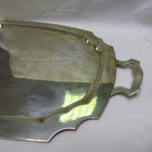 Juego de Café en plata. Orfebre Anaya. Siglo XX.