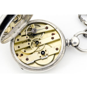 JUGNET A LYON. Reloj de Bolsillo para caballero, Lepine. Francia, Ca. 1890.