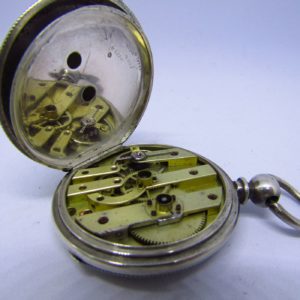 JUGNET A LYON. Reloj de Bolsillo para caballero, Lepine. Francia, Ca. 1890.