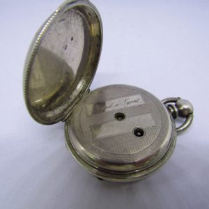 JUGNET A LYON. Reloj de Bolsillo para caballero, Lepine. Francia, Ca. 1890.