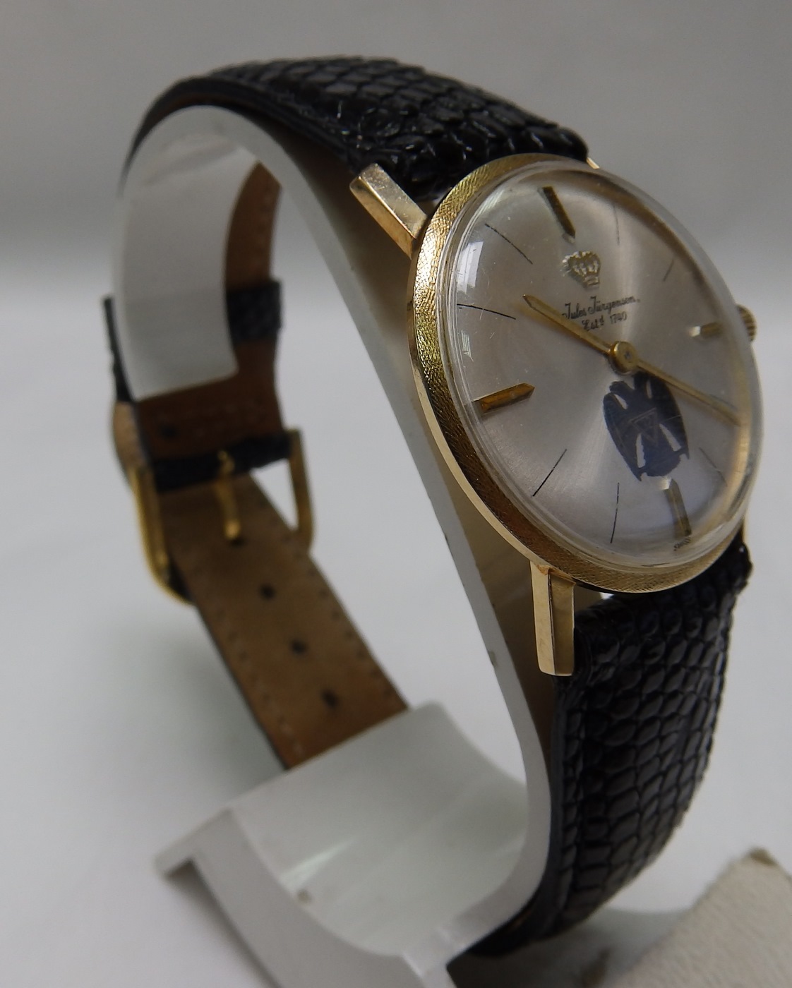 Jules Jügersen. Reloj Masónico de pulsera unisex. Grado 32. Ca. 1970 Jules Jügersen. Reloj Masónico de pulsera unisex. Grado 32. Ca. 1970