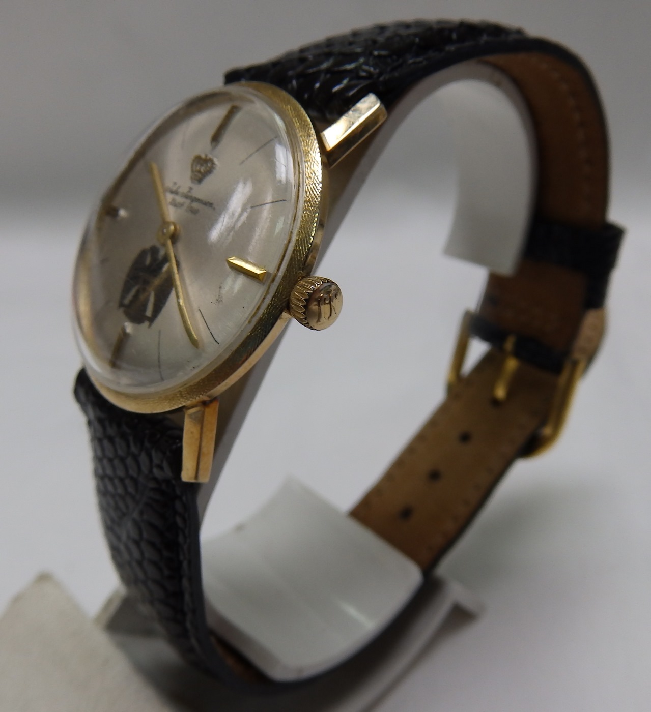 Jules Jügersen. Reloj Masónico de pulsera unisex. Grado 32. Ca. 1970 Jules Jügersen. Reloj Masónico de pulsera unisex. Grado 32. Ca. 1970