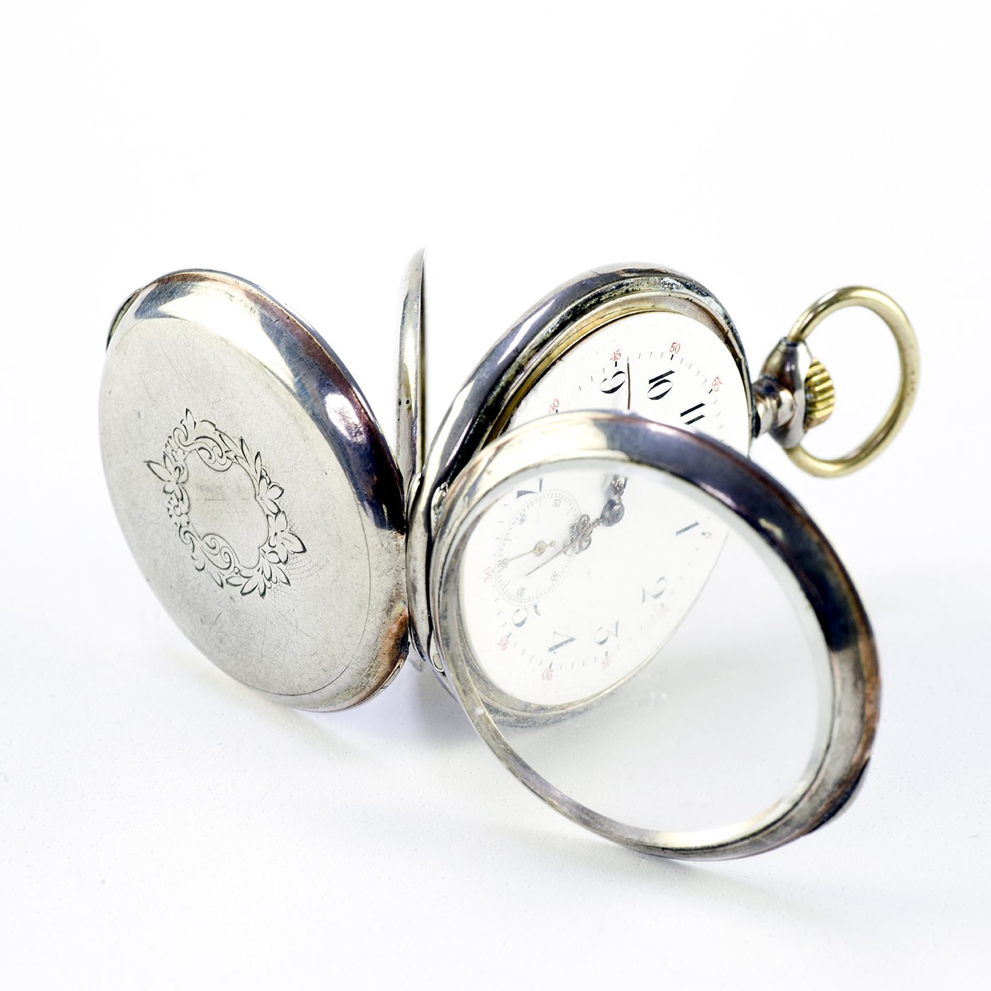 JWC (IWC). Reloj de bolsillo, lepine, remontoir. Suiza, ca. 1890. JWC (IWC). Reloj de bolsillo, lepine, remontoir. Suiza, ca. 1890.