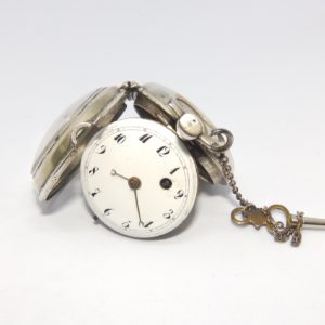 L. Chopard (Ref. Baillie, pág. 58). Reloj de Bolsillo-Colgar, lepine, Verge Fusee (Catalino). Ca. 1800 o anterior.