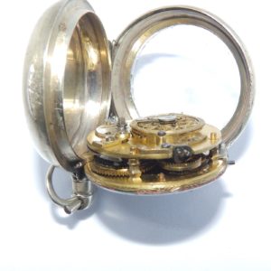 L. Chopard (Ref. Baillie, pág. 58). Reloj de Bolsillo-Colgar, lepine, Verge Fusee (Catalino). Ca. 1800 o anterior.