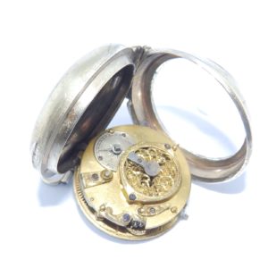 L. Chopard (Ref. Baillie, pág. 58). Reloj de Bolsillo-Colgar, lepine, Verge Fusee (Catalino). Ca. 1800 o anterior.