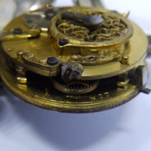 L. Chopard (Ref. Baillie, pág. 58). Reloj de Bolsillo-Colgar, lepine, Verge Fusee (Catalino). Ca. 1800 o anterior.